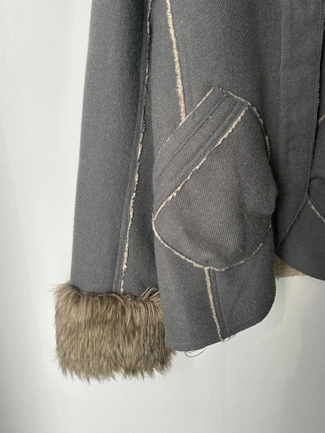 FINAL DECISION 무스탕 퍼자켓 상품이미지4