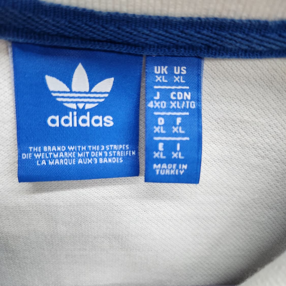 아디다스 불꽃 로고 도트 반팔카라 XL(XL) 상품이미지5