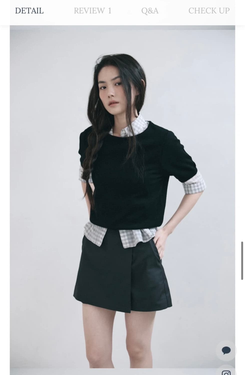 윤슬샵 밀로 미니 스커트 팬츠 상품이미지5