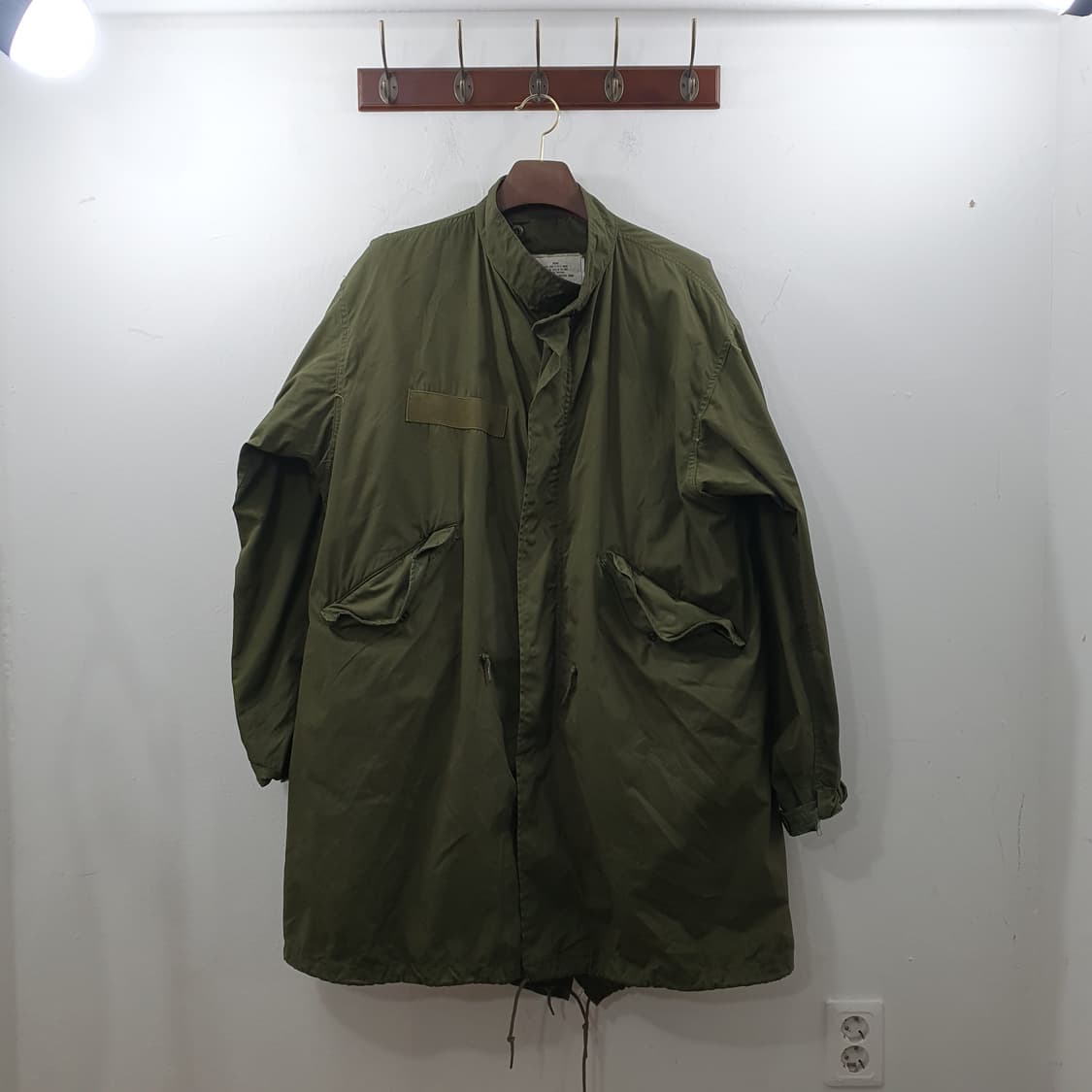 11(추2XL) 미군 남성 M65 피쉬테일og 개파카 오리지널 야상 점퍼 상품이미지1