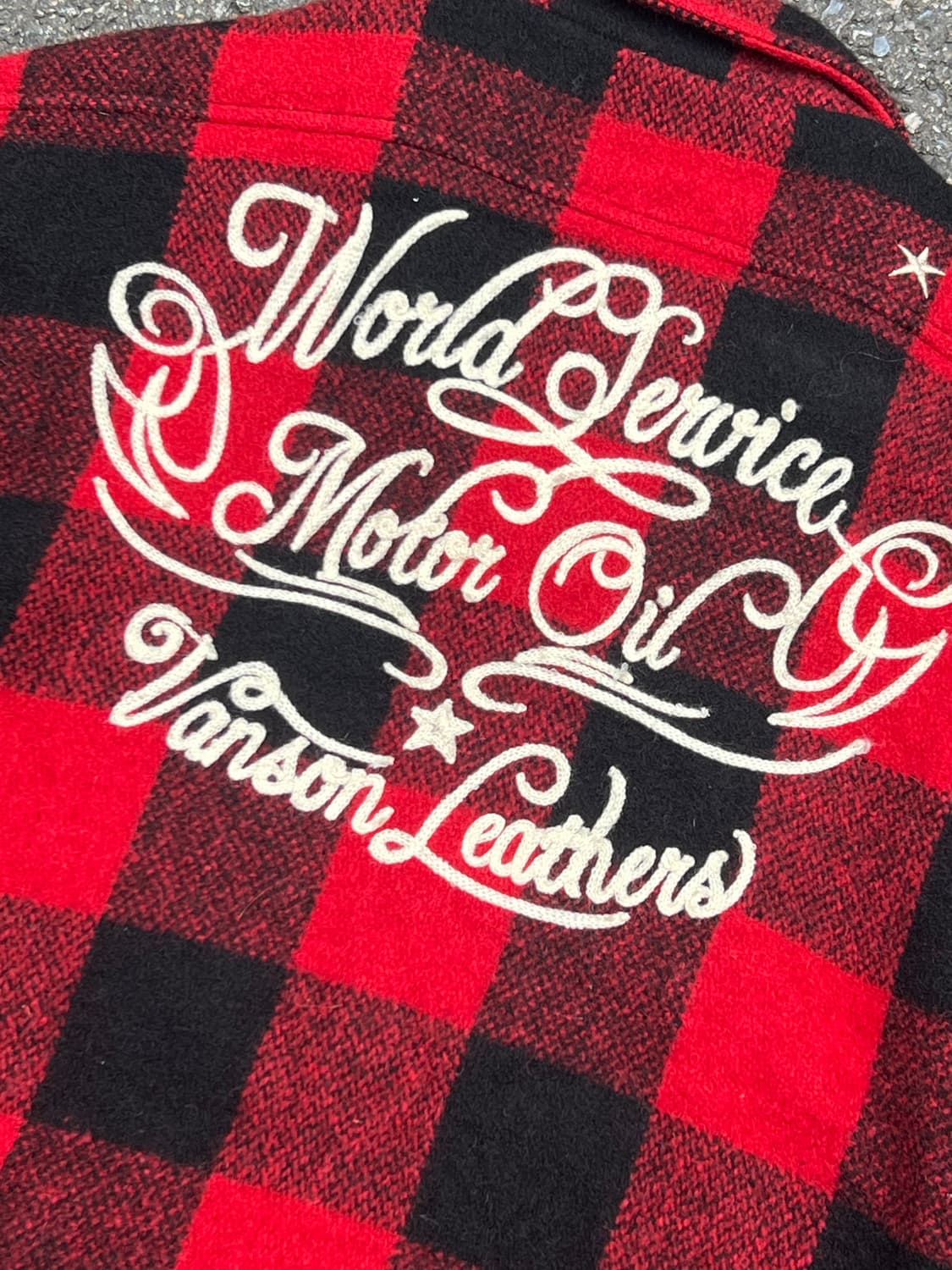 Vanson Leathers Flannel Jacket 상품이미지5