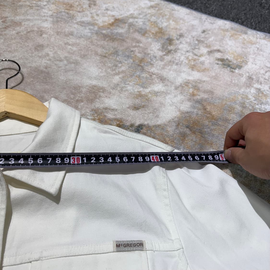 00‘s 맥그리거 빈티지 화이트 셔츠 상품이미지9