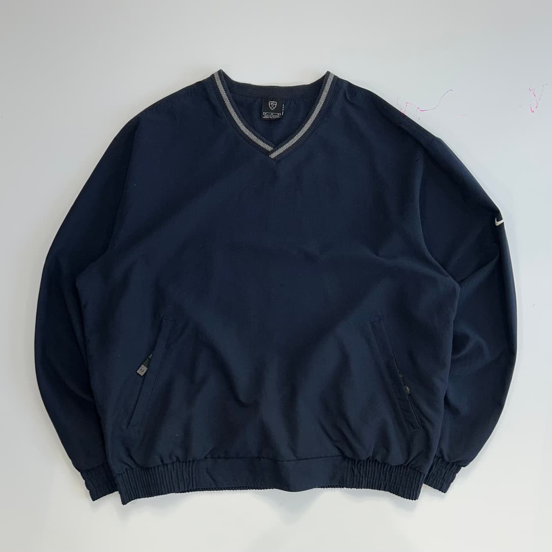 Nike 나이키 사이드 스우시 네이비 웜업 상품이미지3