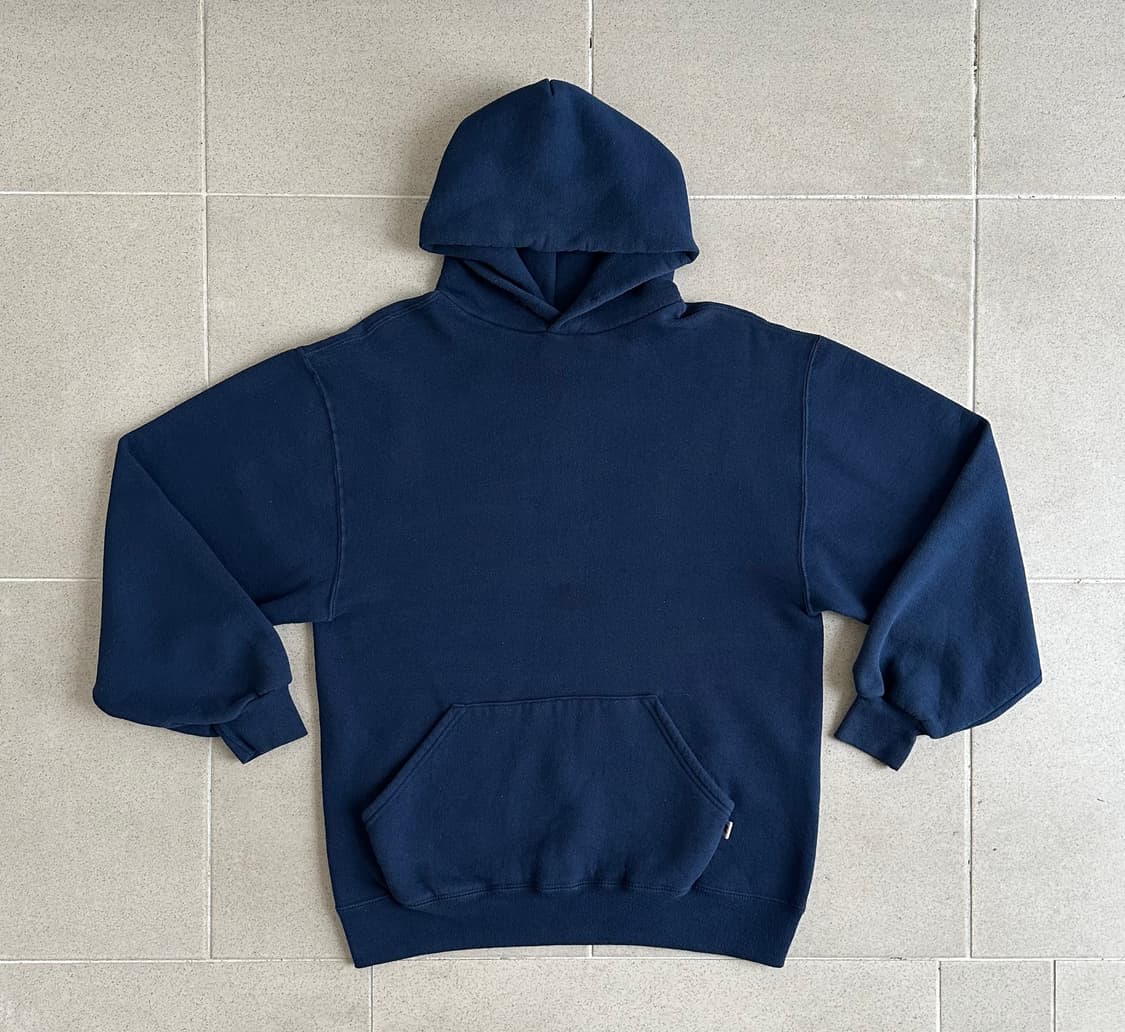 90s 빈티지 러셀 후드 네이비 L USA 상품이미지1