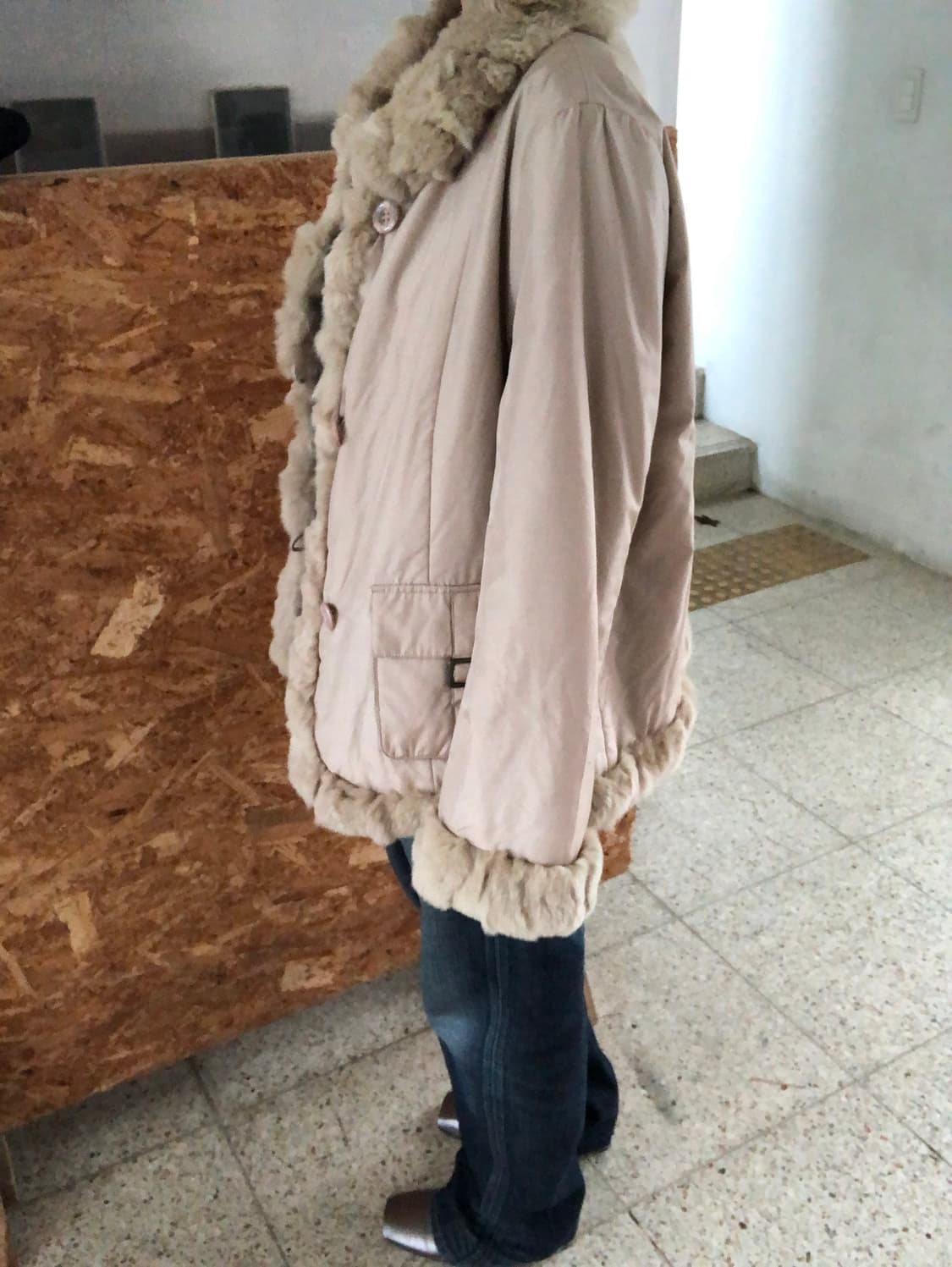 fur trimming jk 상품이미지5