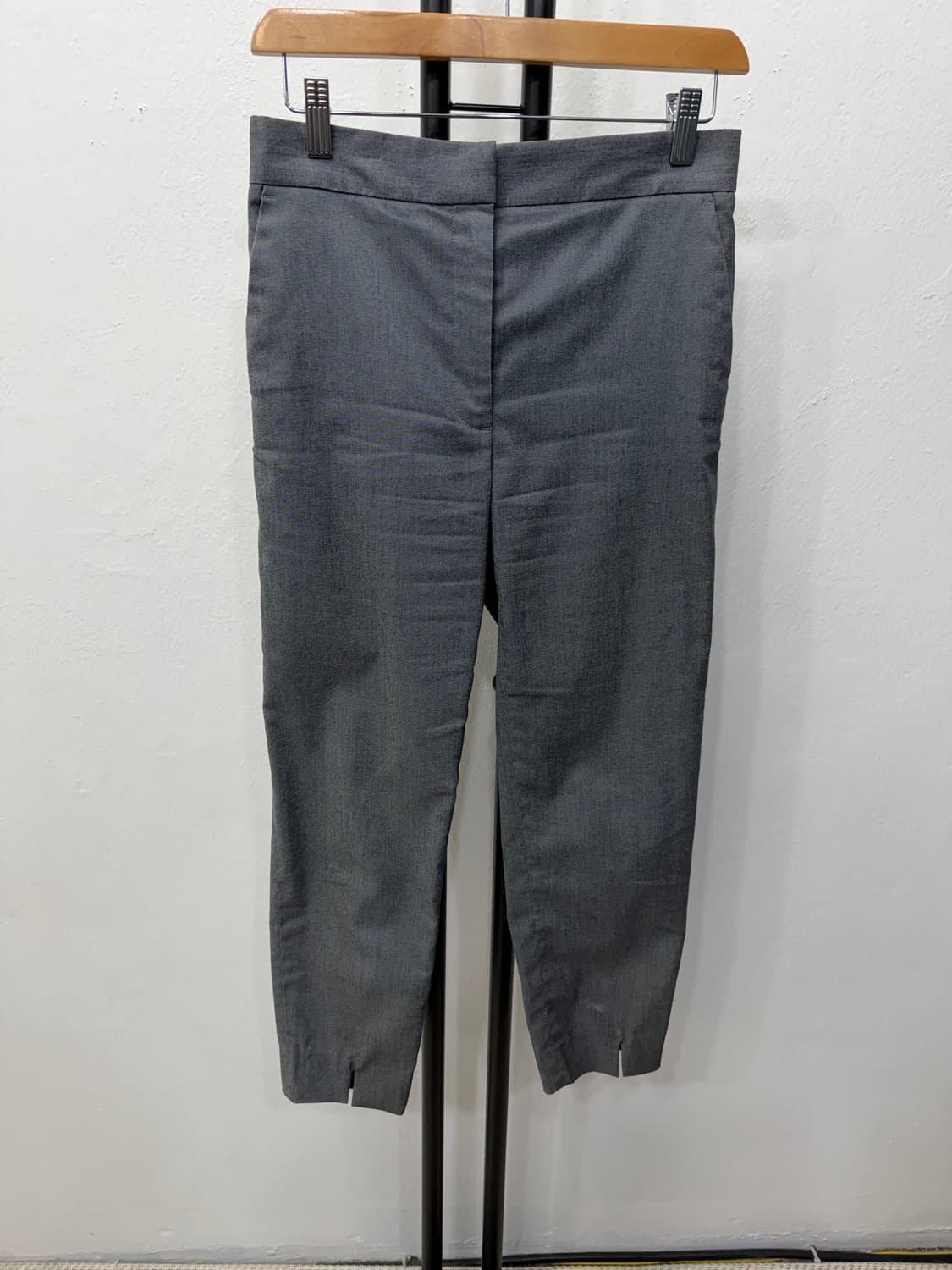 정품) COS 코스 여성 그레이 밴딩 슬랙스 바지 34 상품이미지1