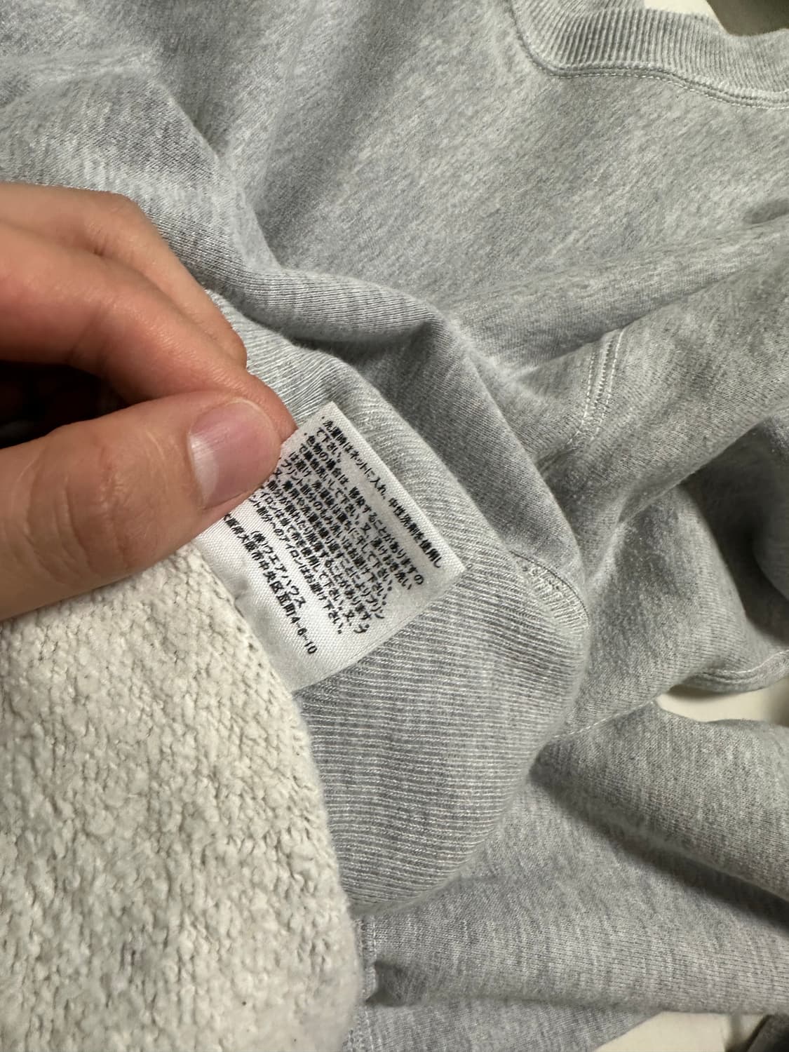 웨어하우스 483 plain grey L 상품이미지6