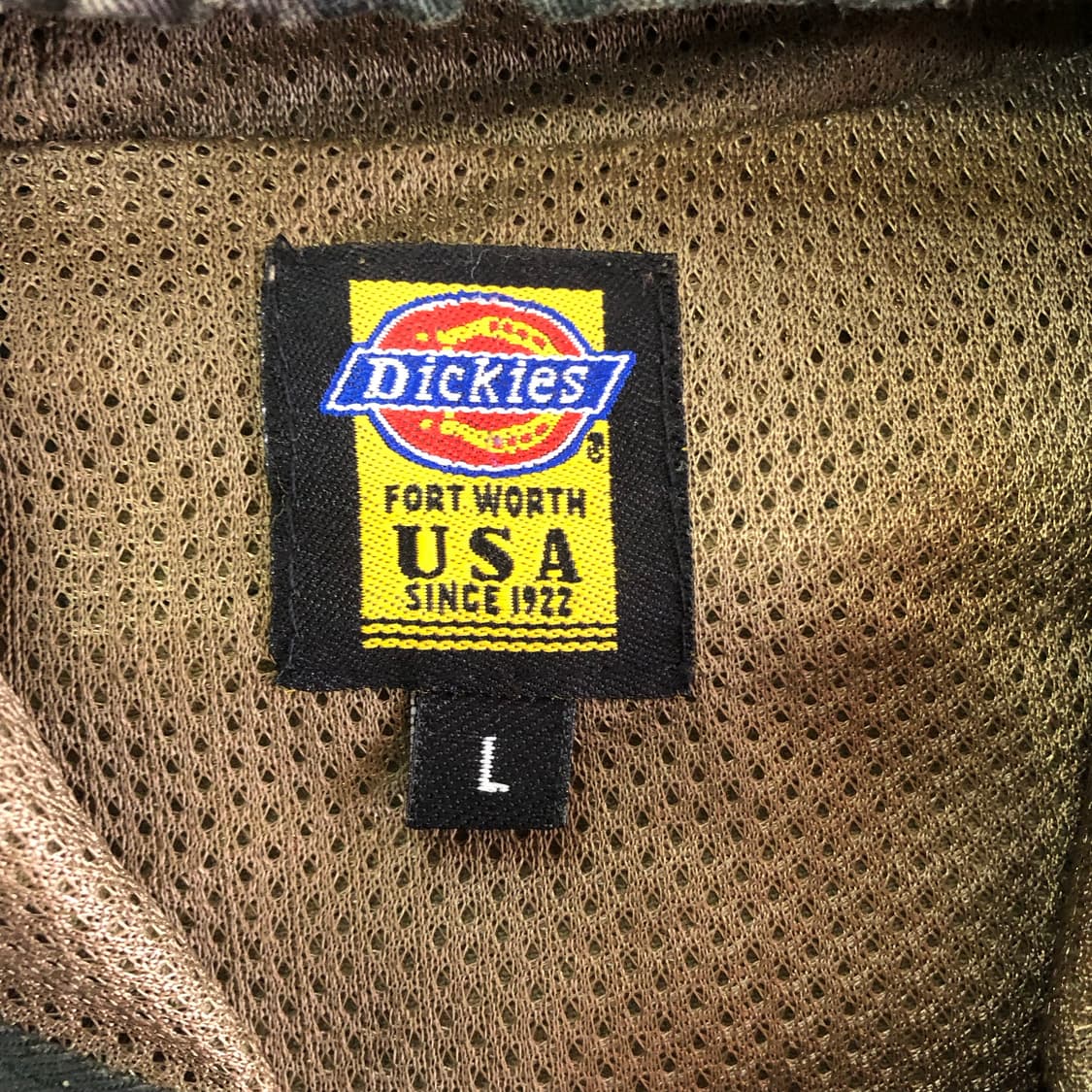 [L] Dickies 카모플라주 후드 베스트 상품이미지9