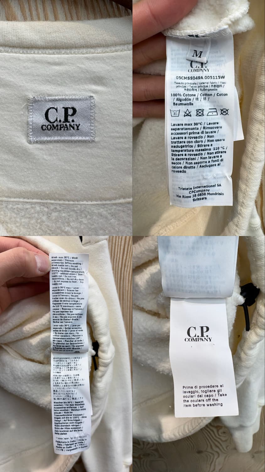 CP company 렌즈 투웨이 스웻셔츠 상품이미지10