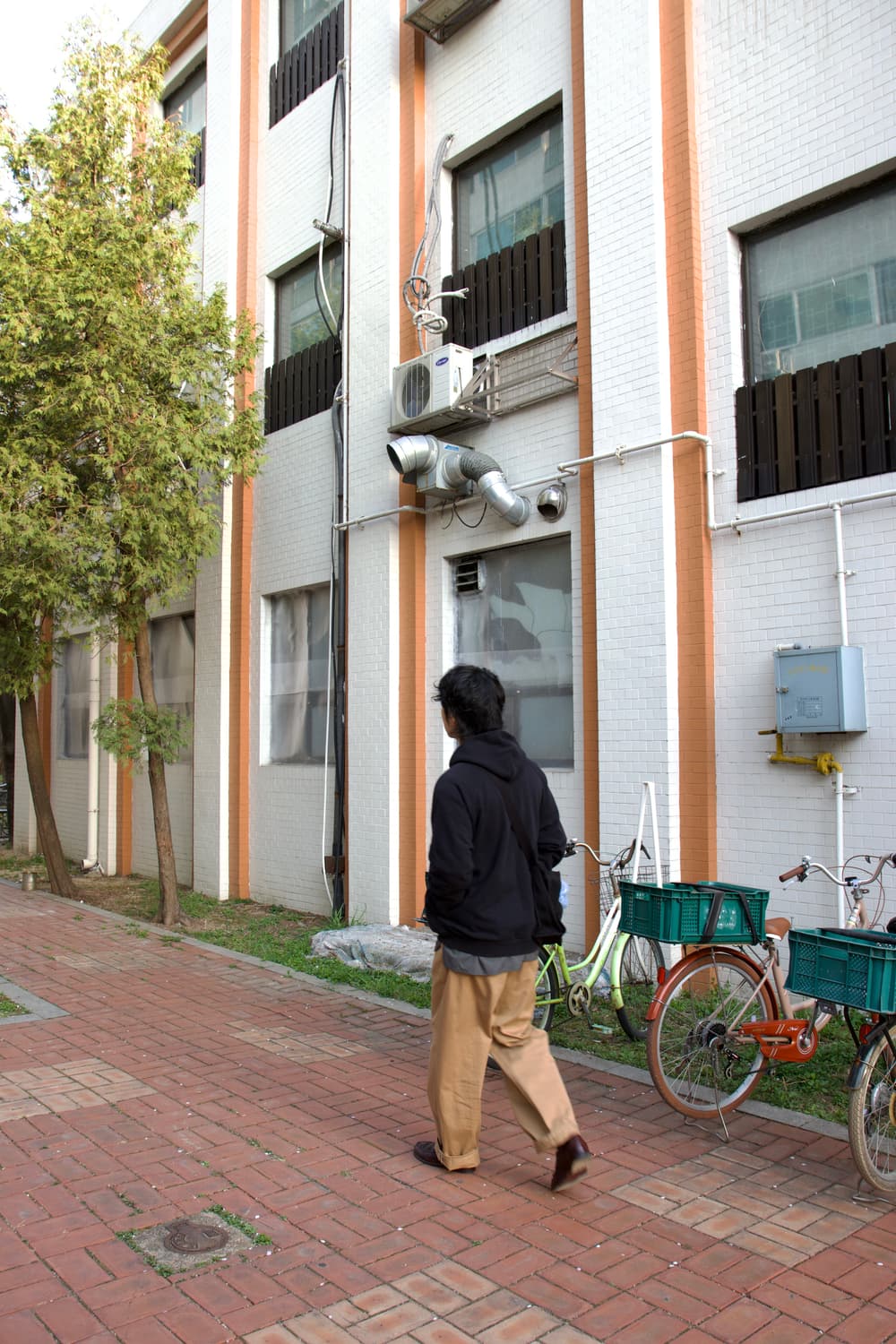 Graphpaper x Loopwheeler L/S 하프 집 래글런 후디 상품이미지9