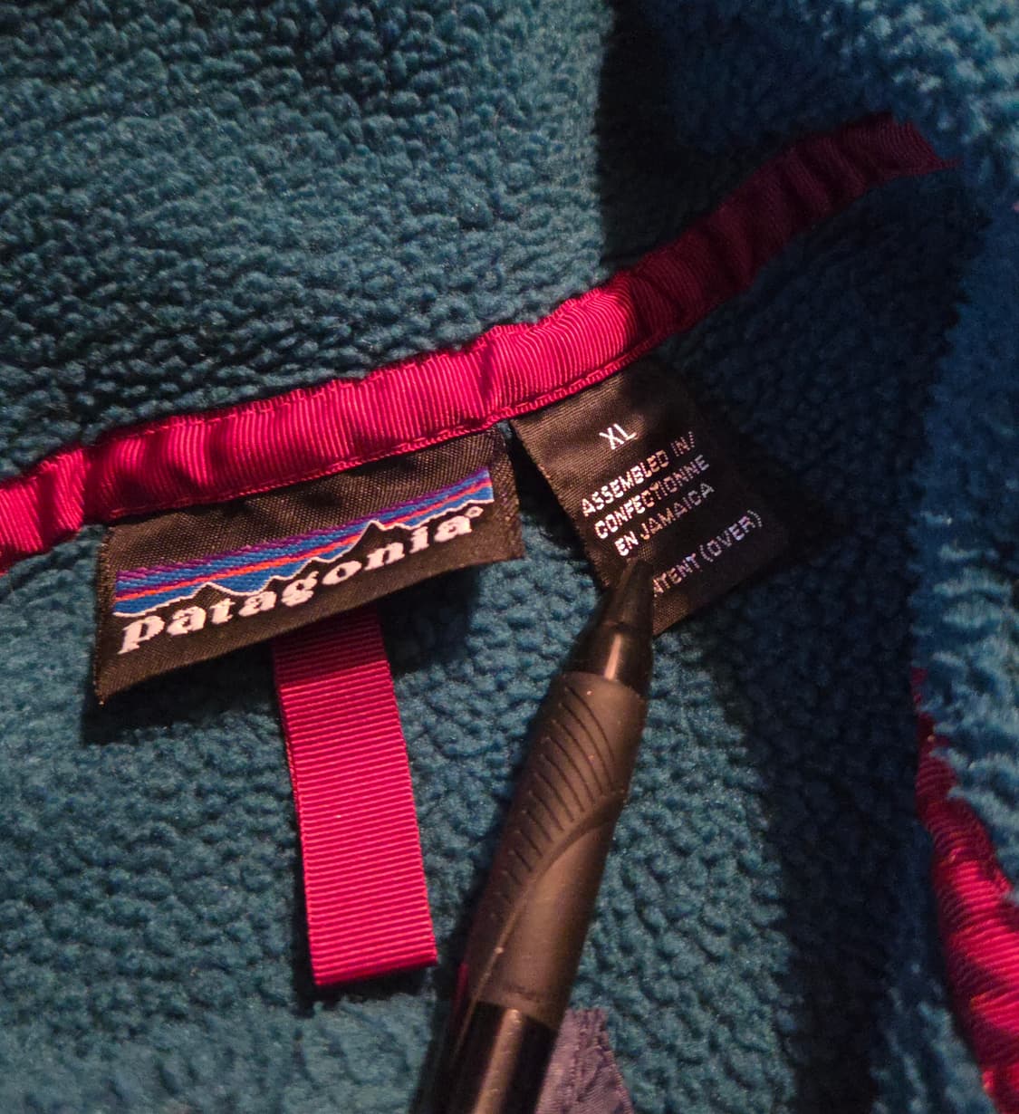 (XL)파타고니아 90s 자메이카 틸블루 신칠라 상품이미지4