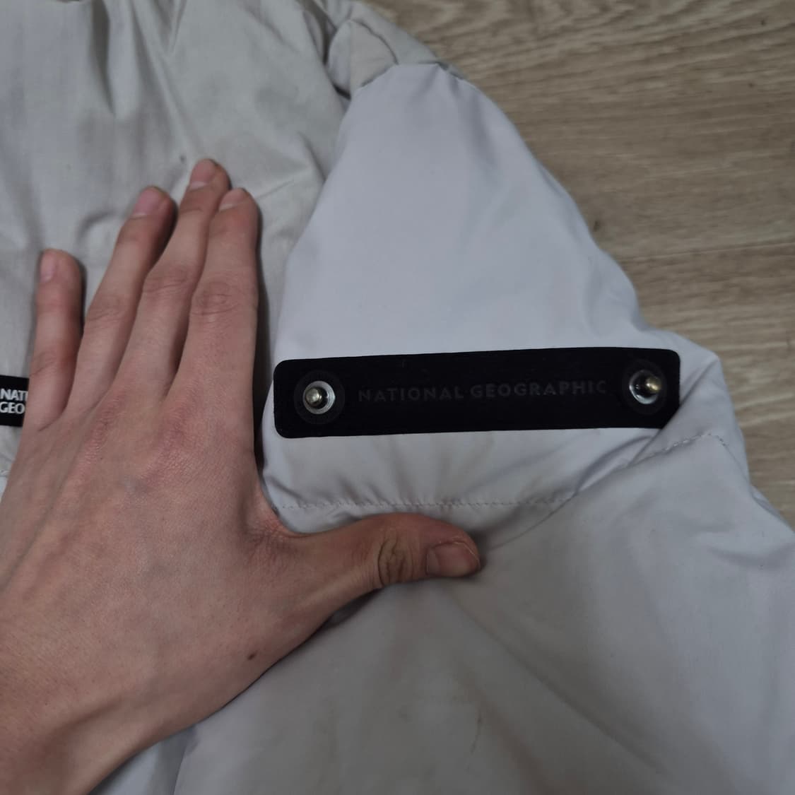 내셔널지오그래픽 사이드와펜 덕다운 푸퍼 숏패딩 점퍼 XL(105) 상품이미지5