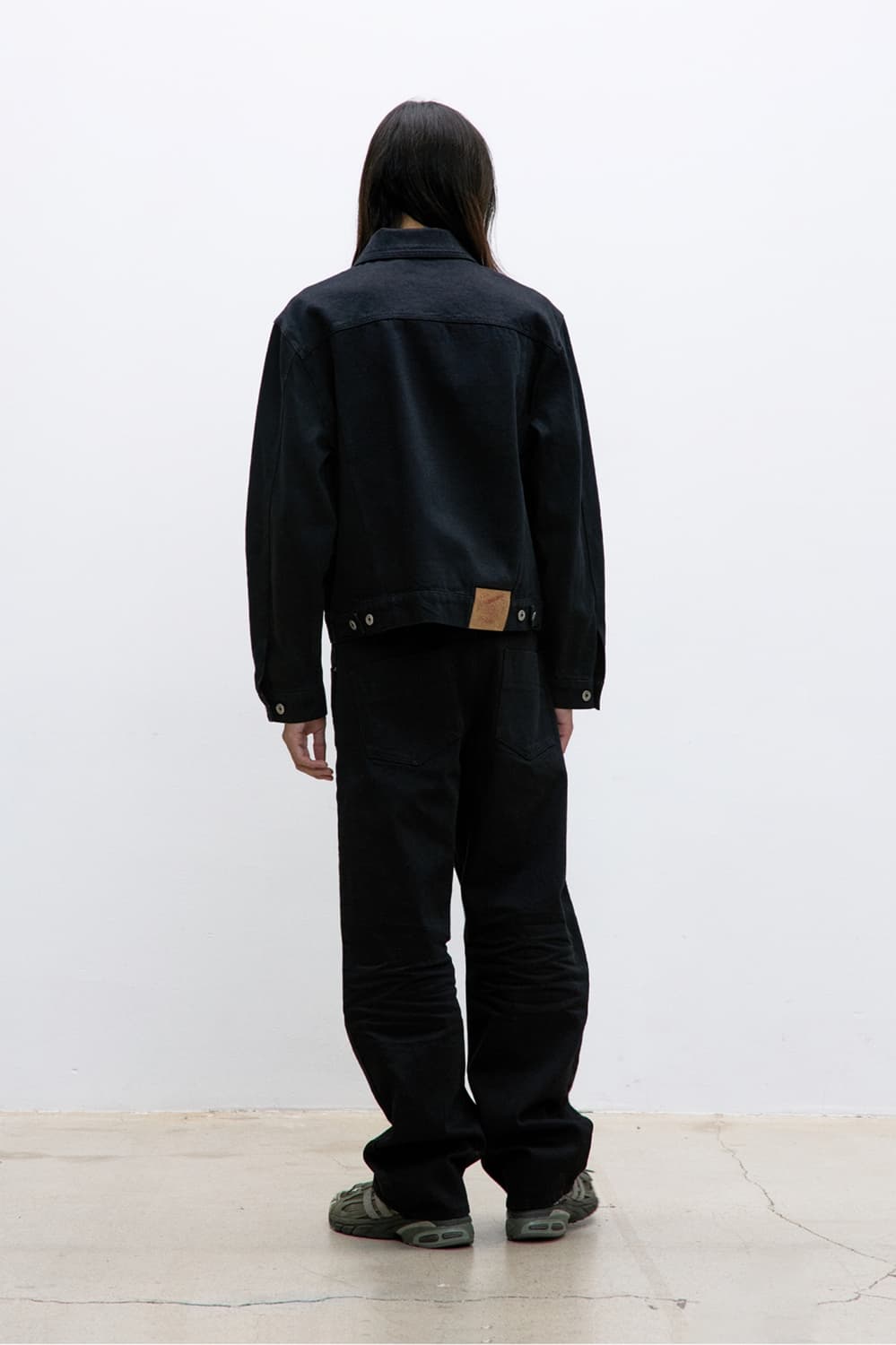 [M] 쿠어 데님트러커 블랙 상품이미지3