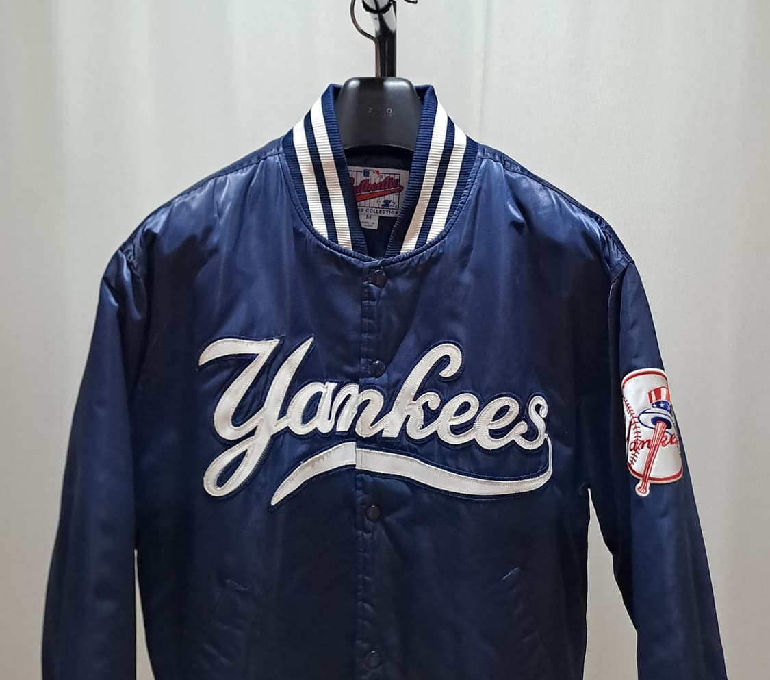(택포) 스타터 뉴욕양키즈 스타디움 봄버 점퍼 자켓 M B106 상품이미지2