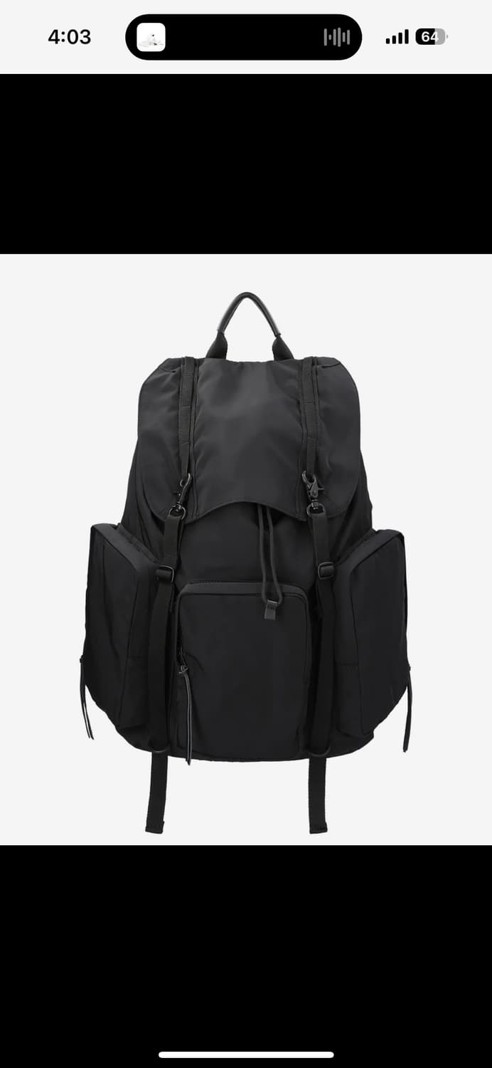 SSRL 에스에스알엘 Tenon Rucksack / Black 백팩 상품이미지1