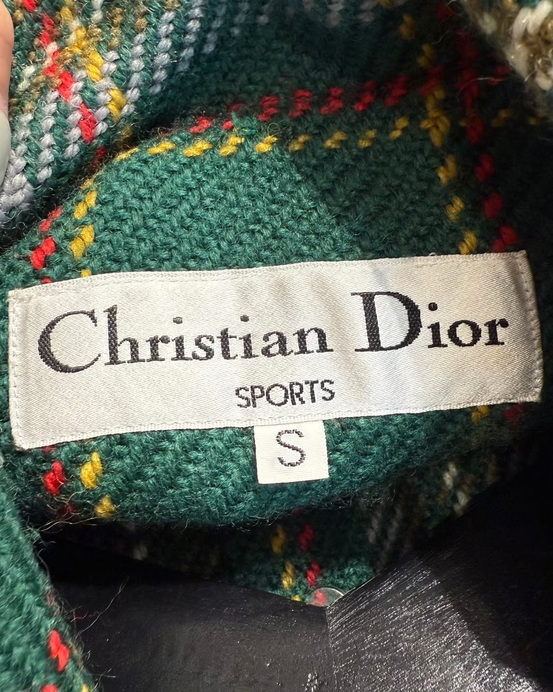 크리스찬 디올 스포츠 그린 체크 자켓  상품이미지8