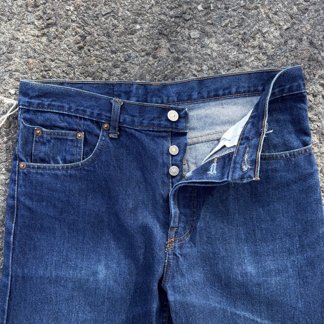 90s 리바이스 501 웨스턴 스터드 데님 made in USA (32) 상품이미지7