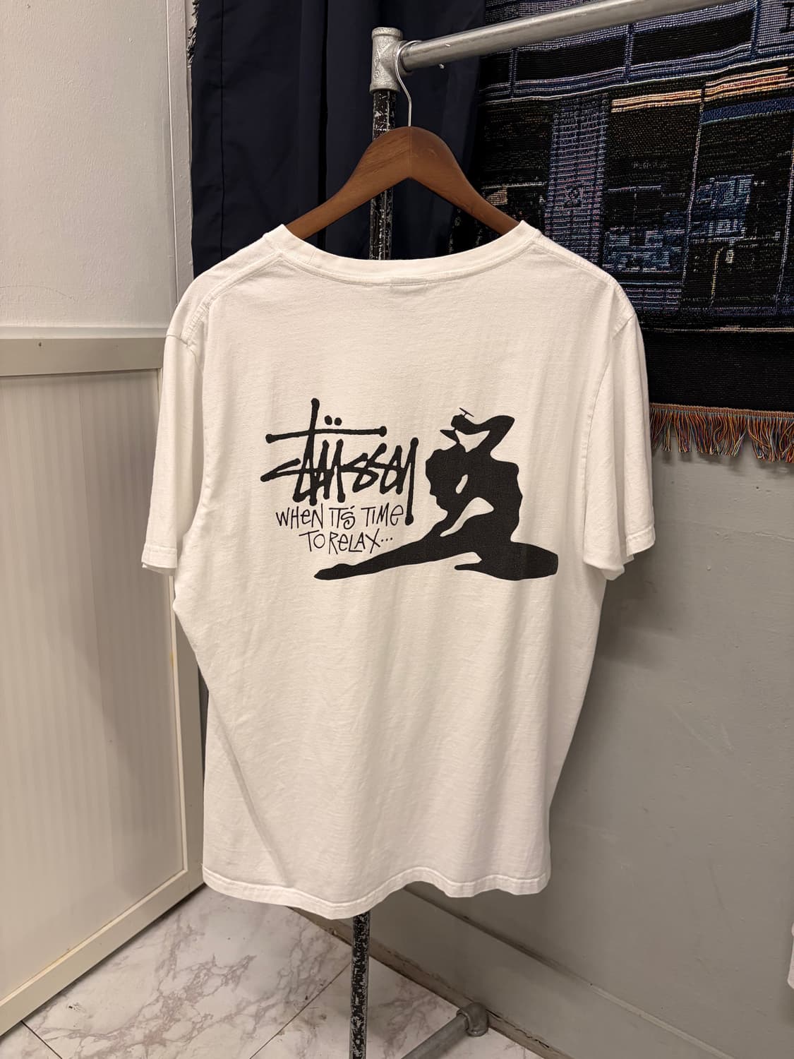 (L/정품) 스투시 레이디 그래픽 반팔티 a1 상품이미지4