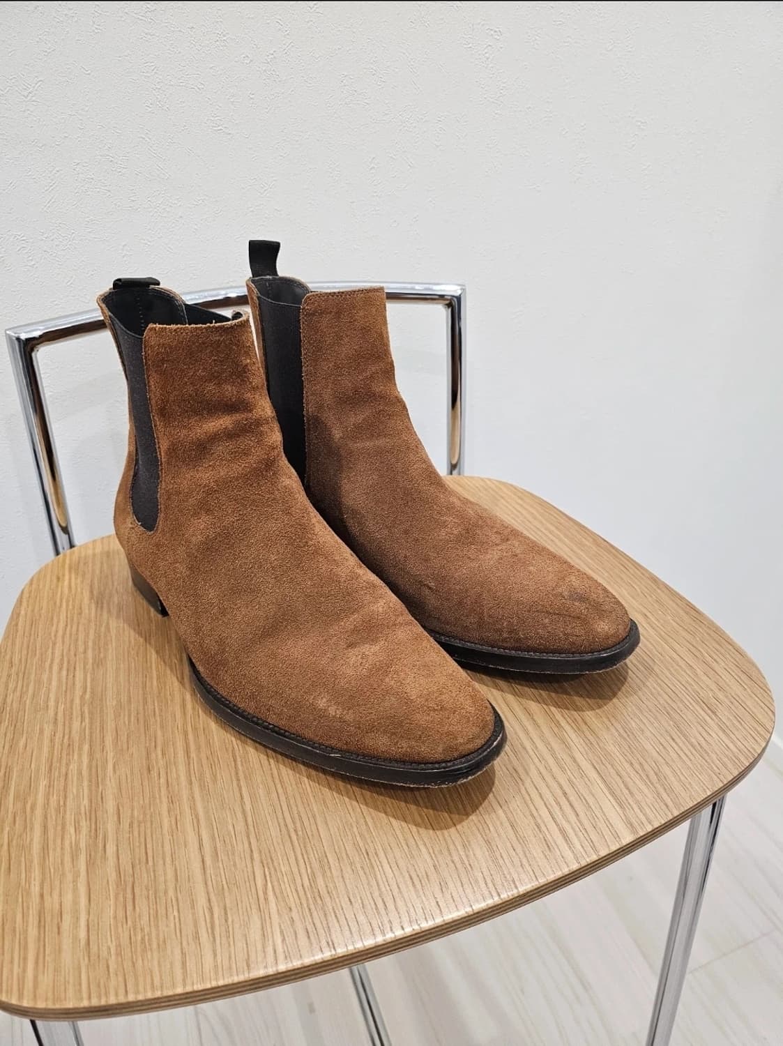 시스템옴므 스웨이드 첼시부츠 41사이즈 상품이미지1