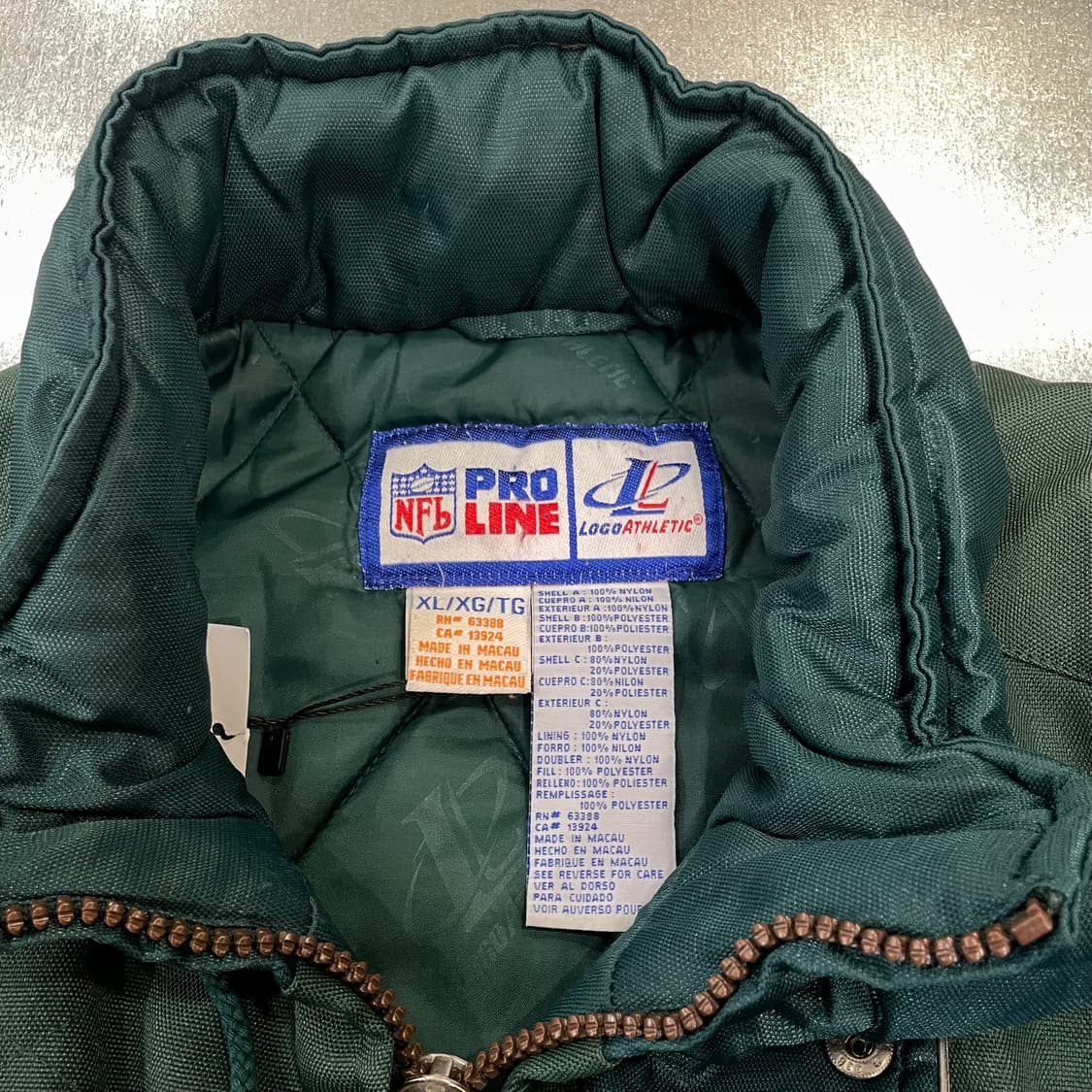 (XL) NFL 그린베이 패커스 패딩 점퍼 상품이미지9