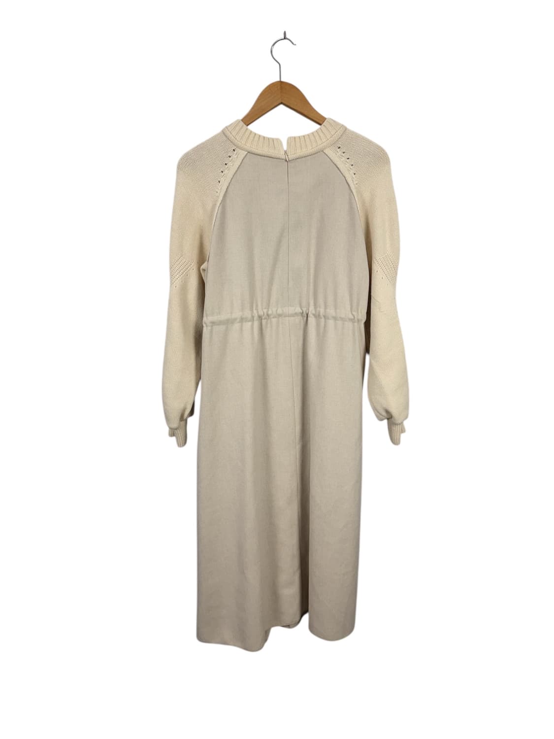 랑방 베이지 캐시미어 양모 니트 원피스 여82 미사용 21년 상품이미지3