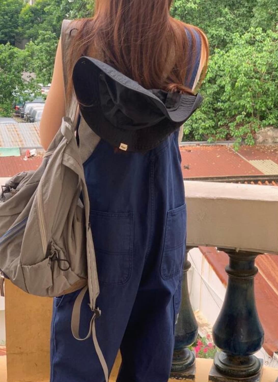 미뉴에트 멜빵바지 오버롤(화이트) 상품이미지4