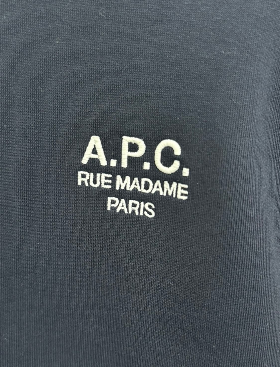 A.P.C. 아페쎄 맨투맨 네이비 S사이즈 상품이미지2