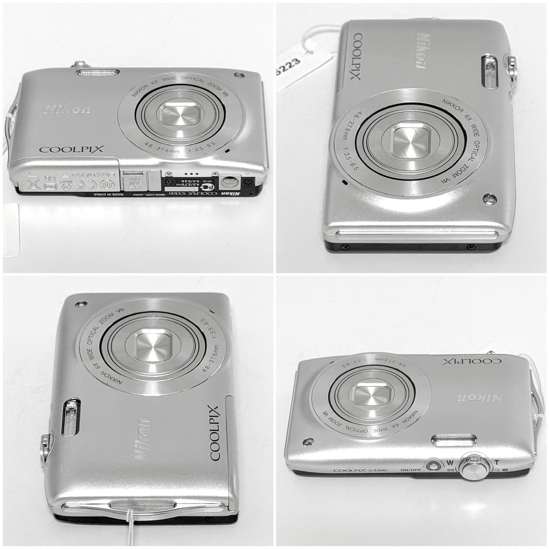 니콘 쿨픽스 S3300 실버 빈티지디카 상품이미지5