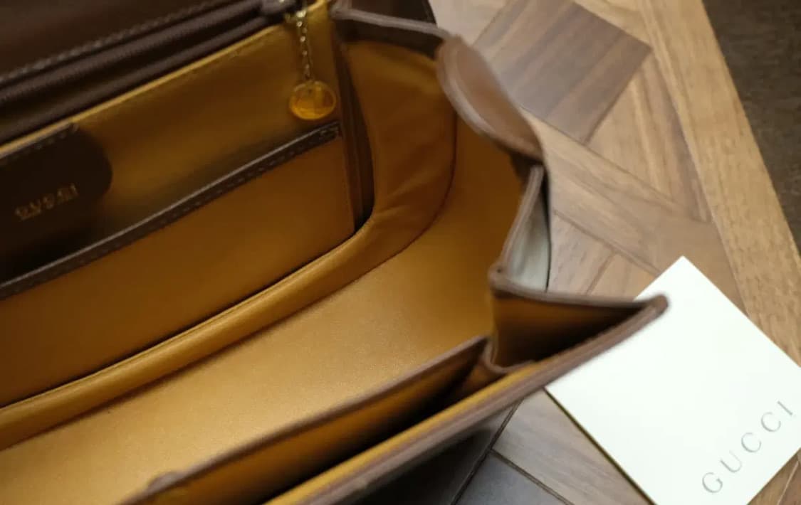 구찌 1947 뱀부백 탑핸들백 상품이미지10