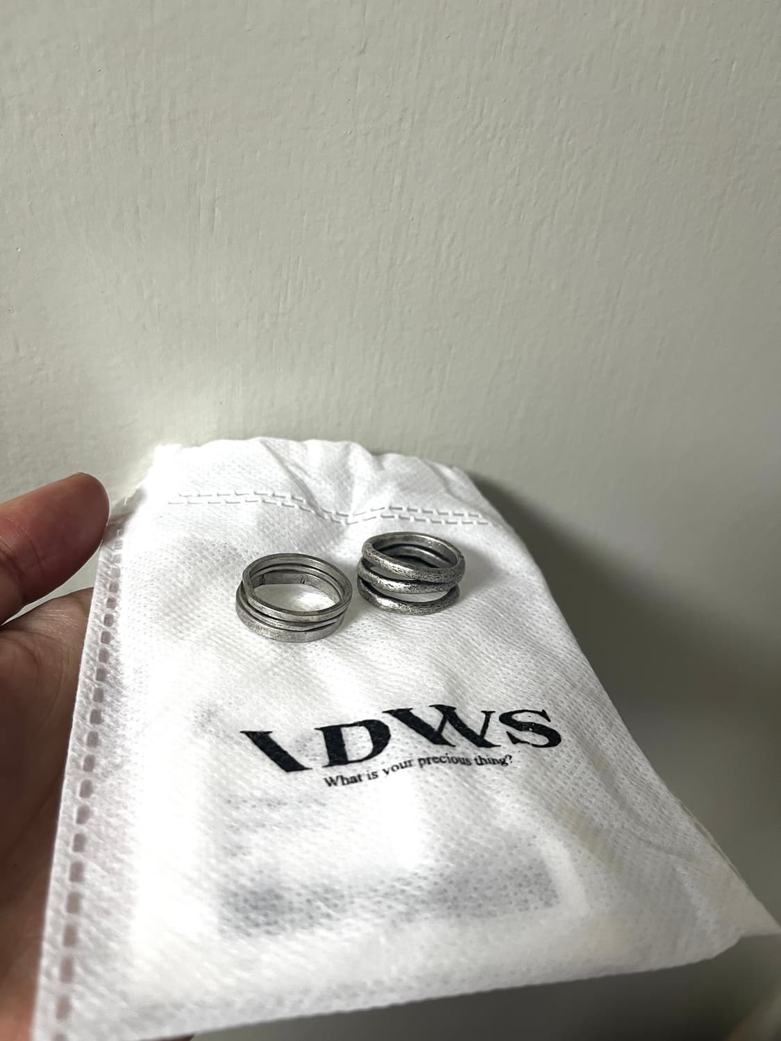 아이돈워너셀 Timeless Ring + 밀로아카이브 트리니티링 상품이미지7