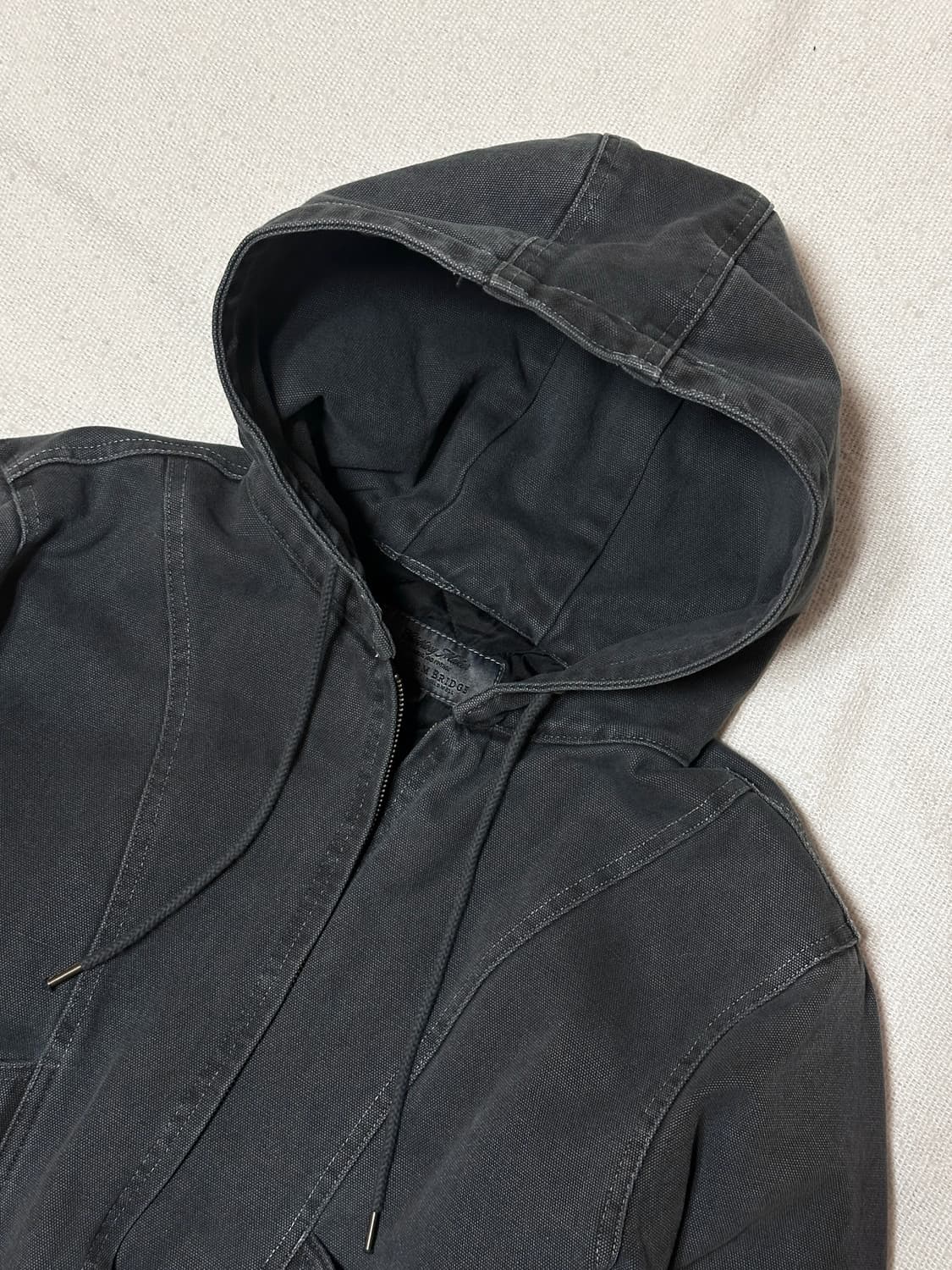 Uniform Bridge 유니폼브릿지 후드 자켓 차콜(Womens) 상품이미지5