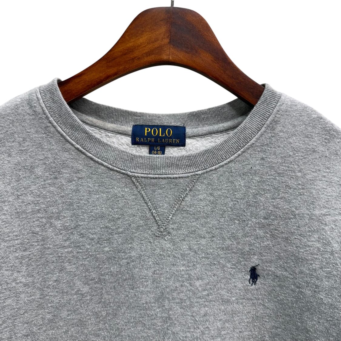 [L] 폴로 그레이 맨투맨 상품이미지5