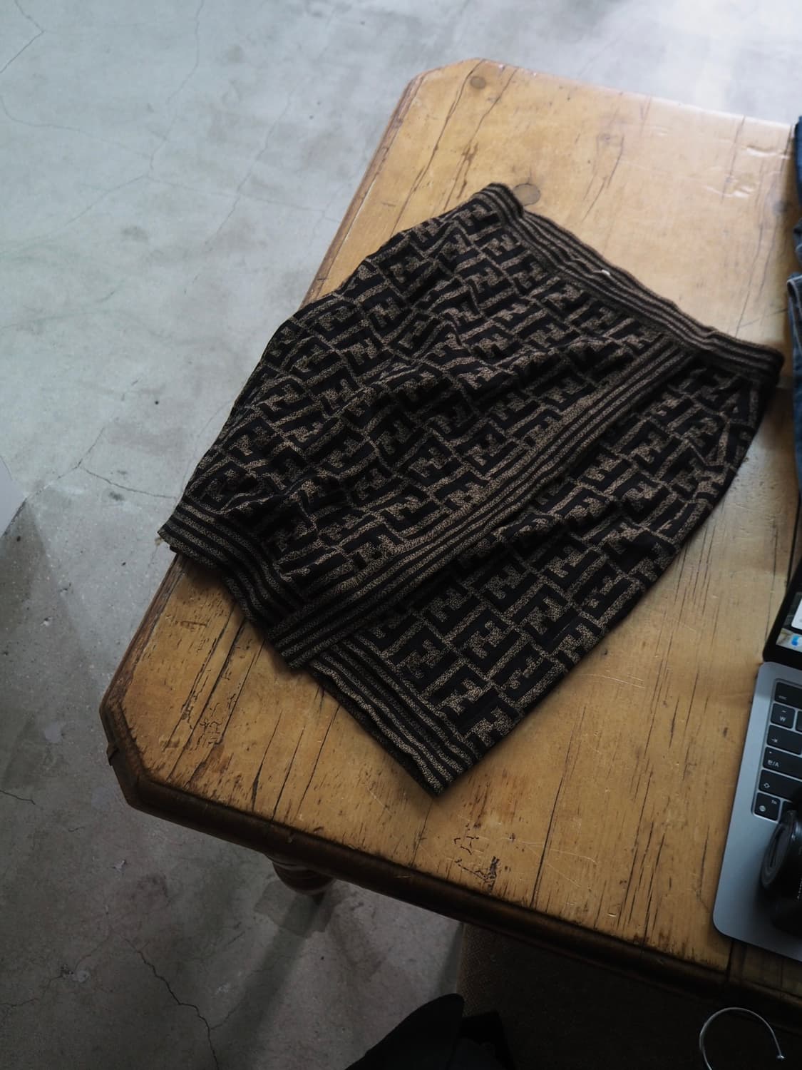 FENDI zucca pattern skirt 상품이미지1