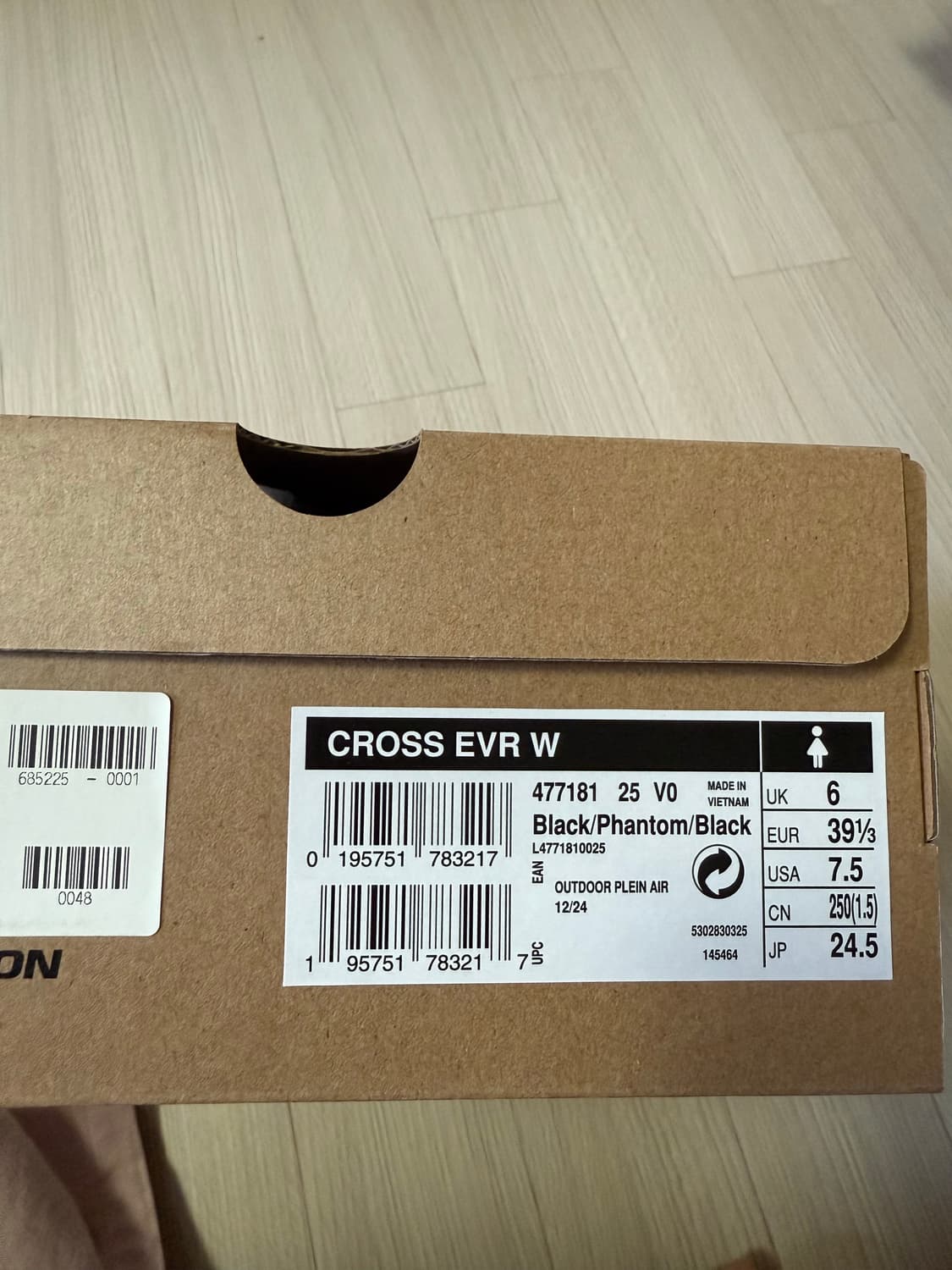 살로몬 크로스 EVR 블랙 L47718000 상품이미지6