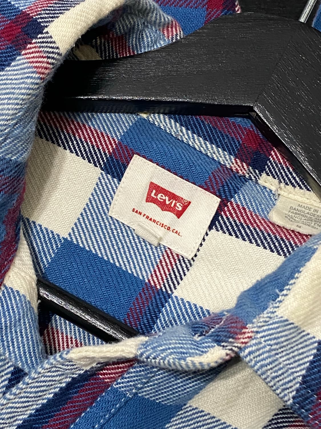 Levi’s 포켓 디테일 체크셔츠 상품이미지7