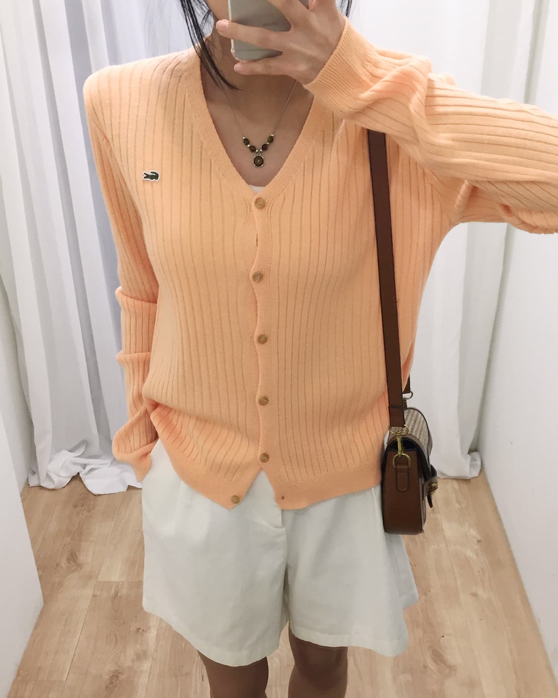 Women Lacoste Knit Cardigan 100 상품이미지2