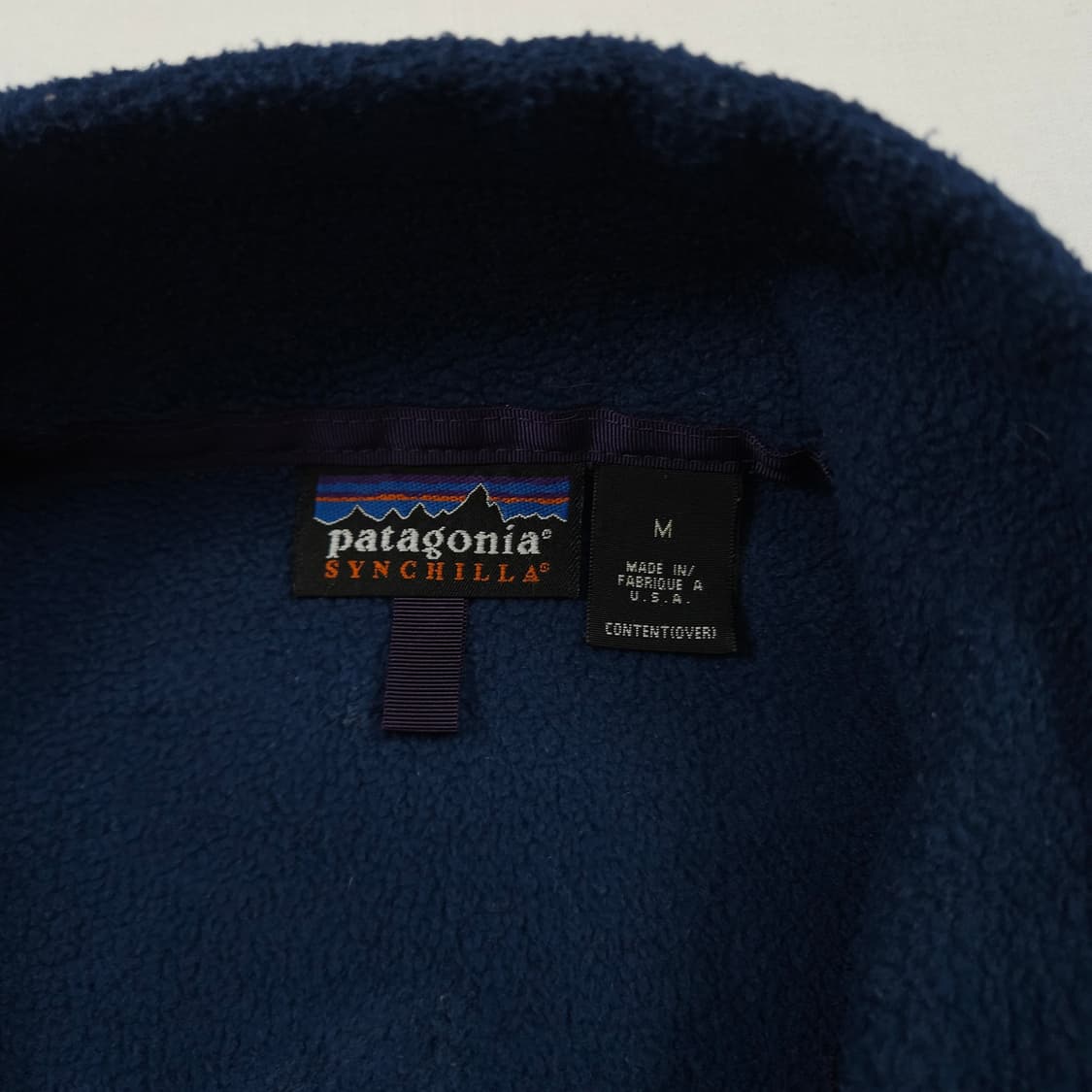 M(95)파타고니아 신칠라 집업 트루블루 상품이미지4