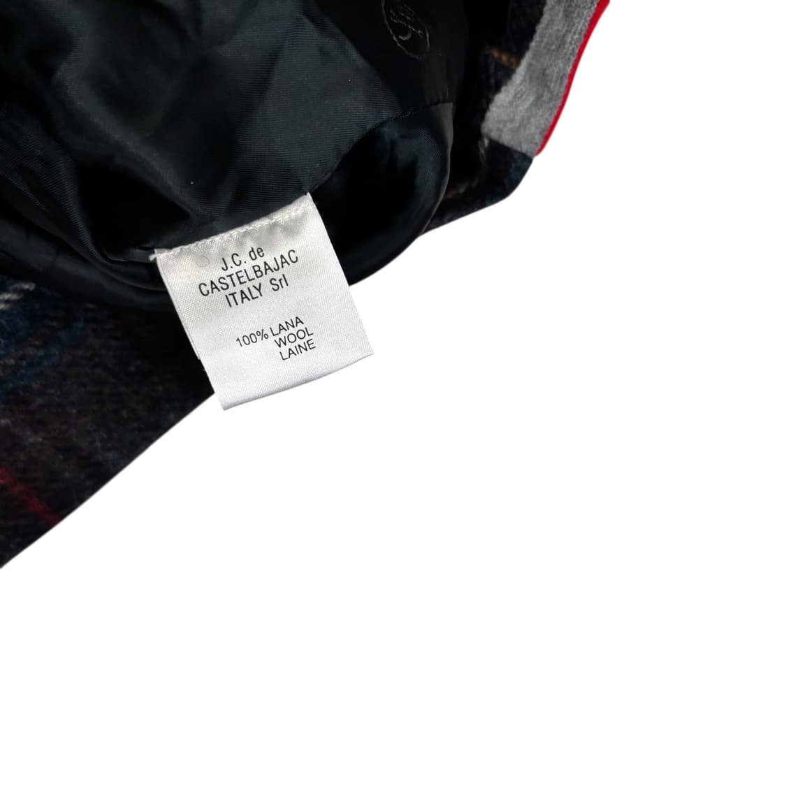 Jc de 카스텔바작 울 체크 자켓 상품이미지4