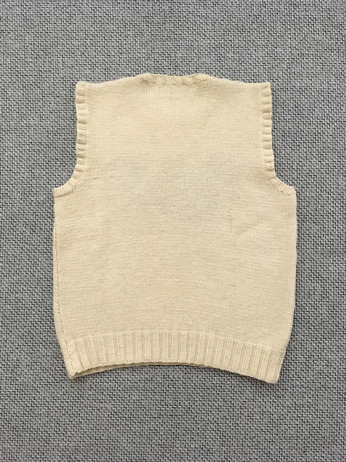 80s original cowichan eagle knitted vest 상품이미지7