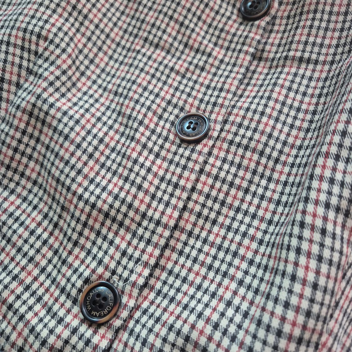 후아유 체크 뷔스티에 원피스 상품이미지2