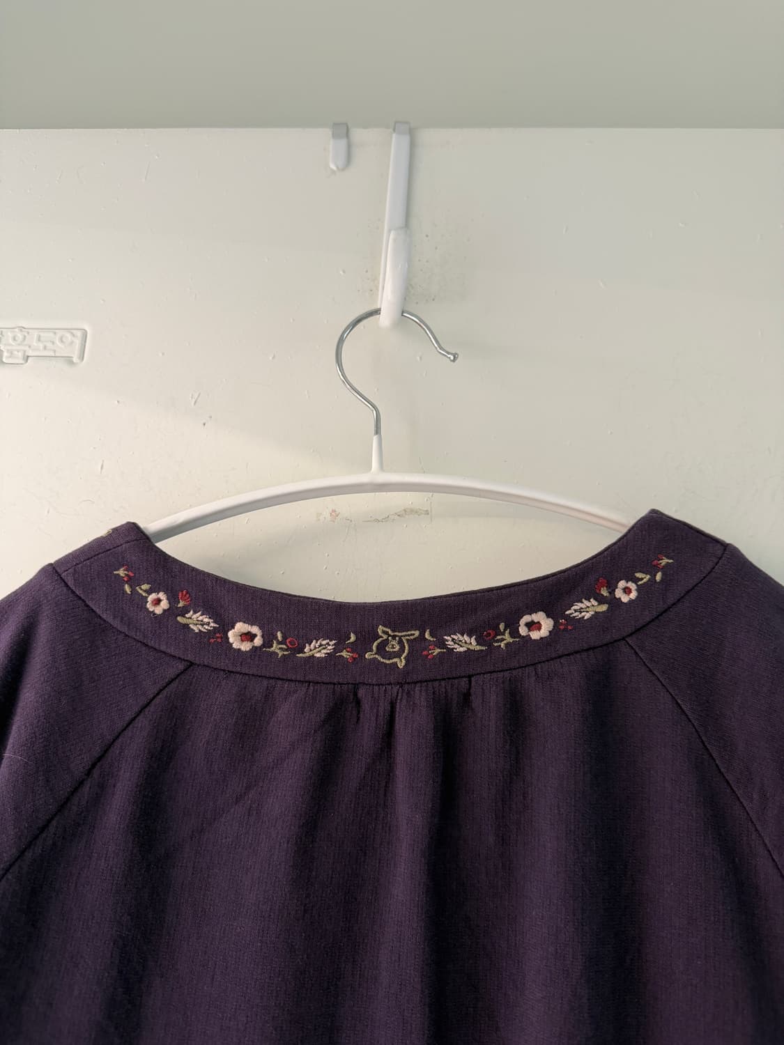 일본빈티지 drug store’s 모리 자수 스웻  상품이미지9