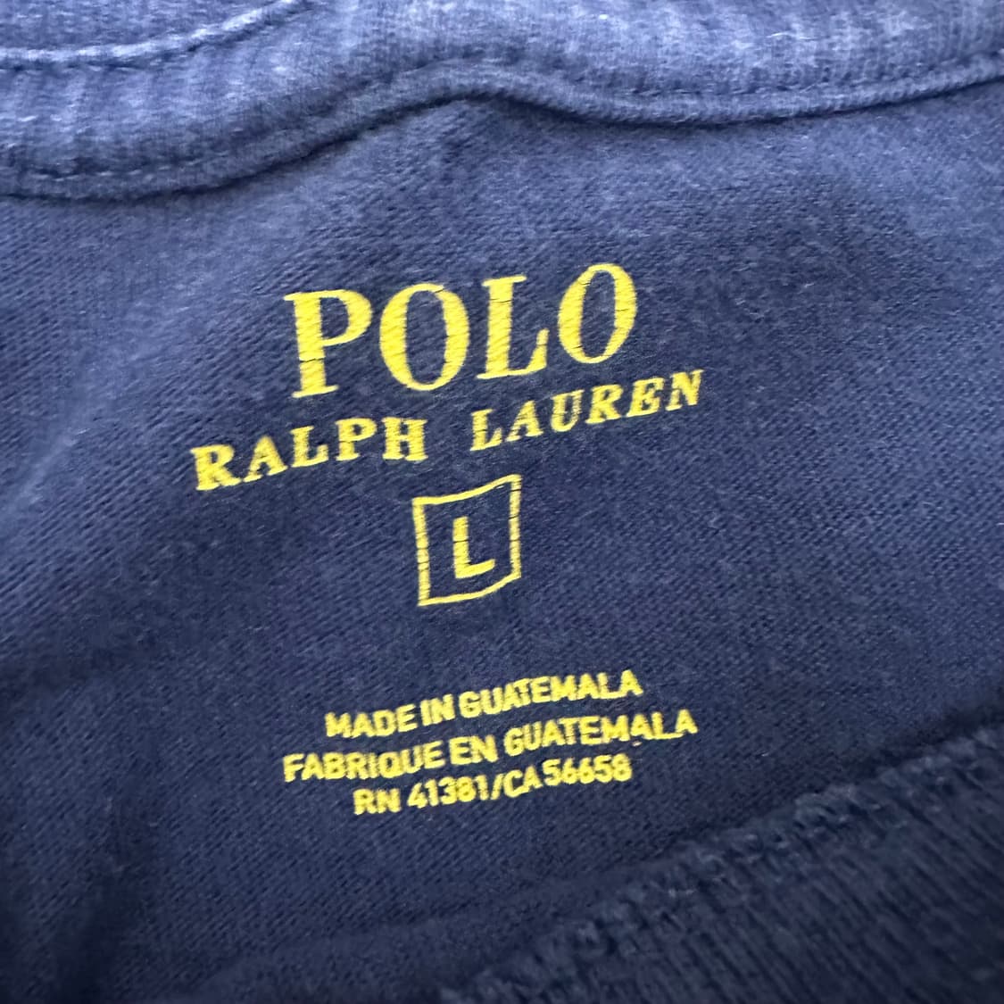 POLO 폴로 랄프로렌 여성 반팔티셔츠 네이비 L 상품이미지3