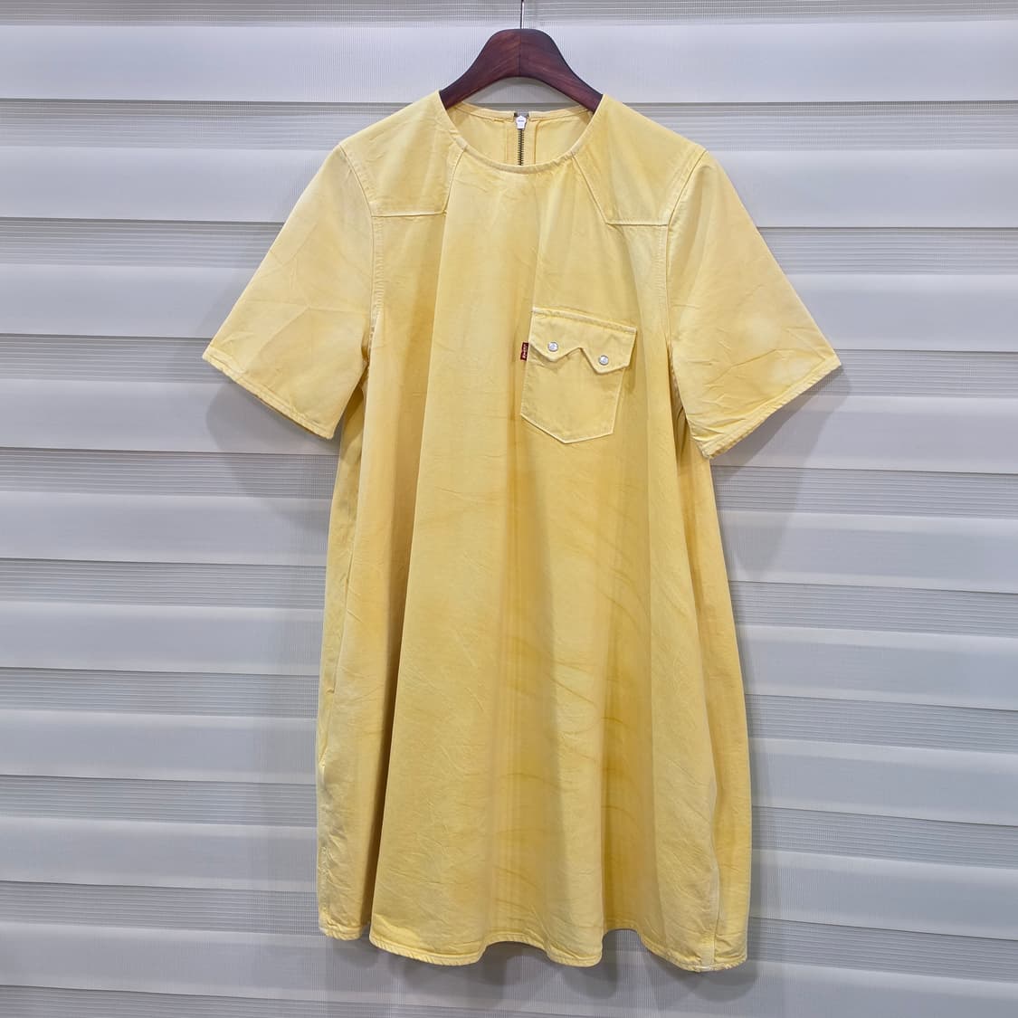 LEVI'S X GANNI SAWTOOTH TRAPEZE DRESS- M 상품이미지3