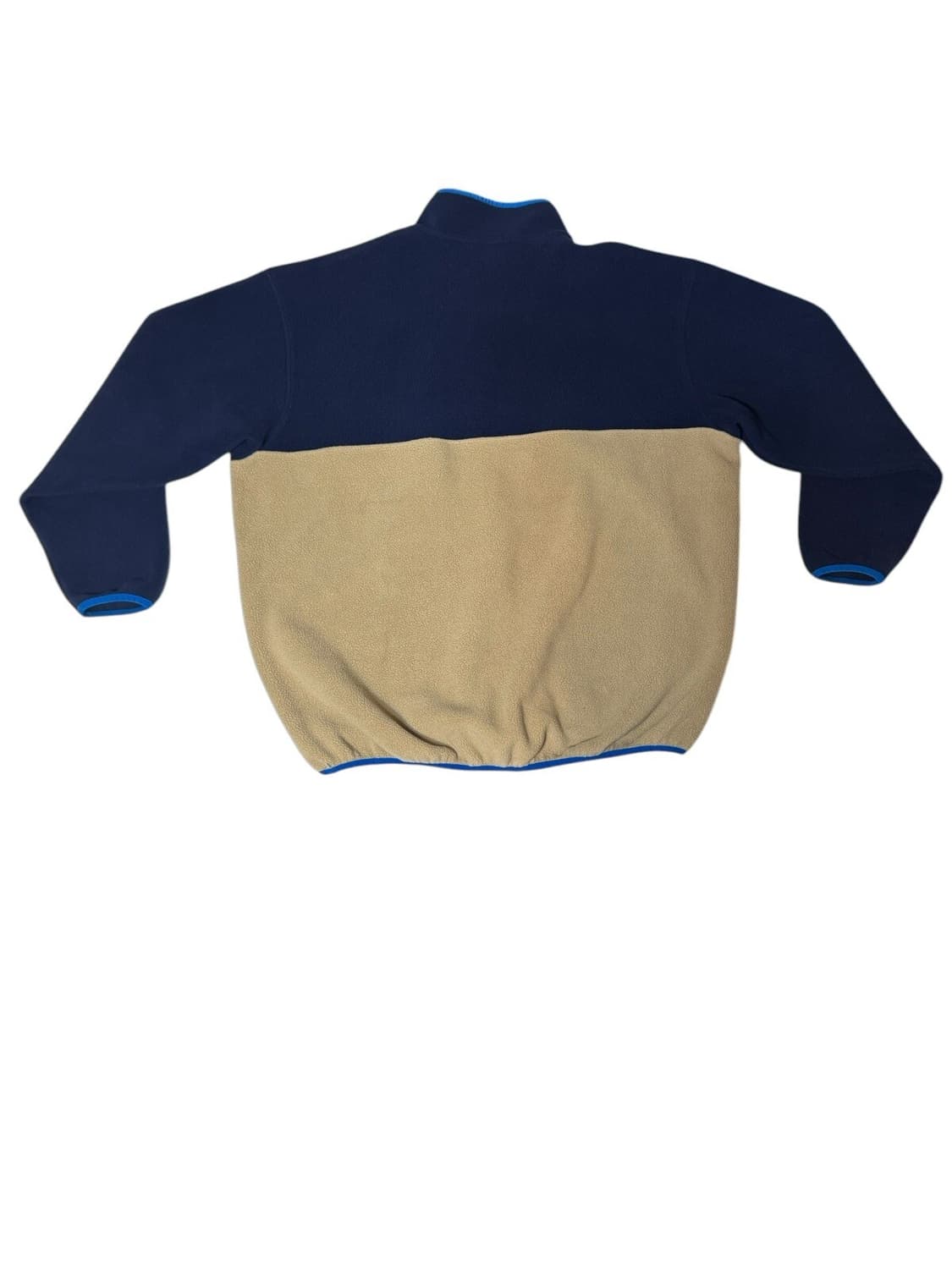 90s 파타고니아 신칠라 스냅-티 플리스 네이비/베이지 상품이미지5