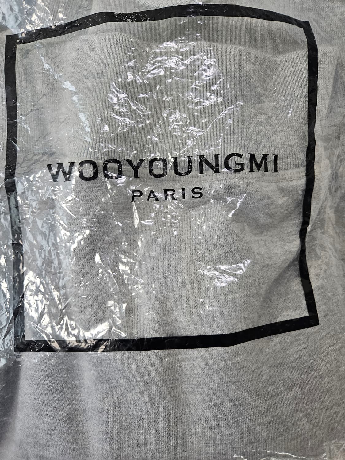 우영미 23FW 백로고 후드티 그레이 46 상품이미지10