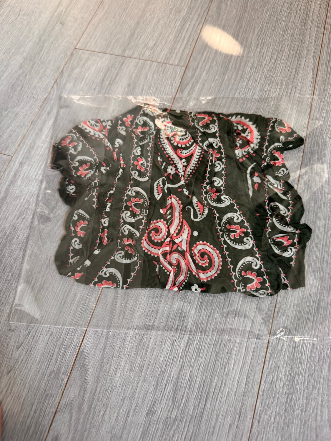 (새상품)kapital silk neckerchief dark green 상품이미지2