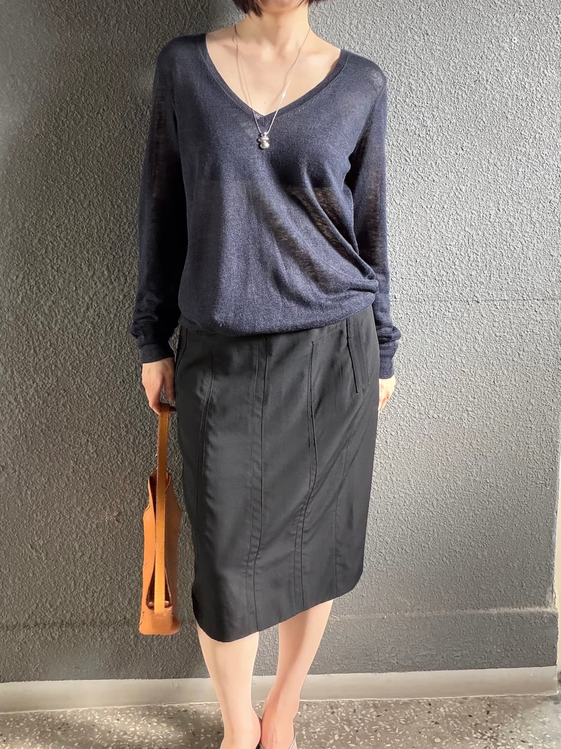 Loewe midi skirt 상품이미지9