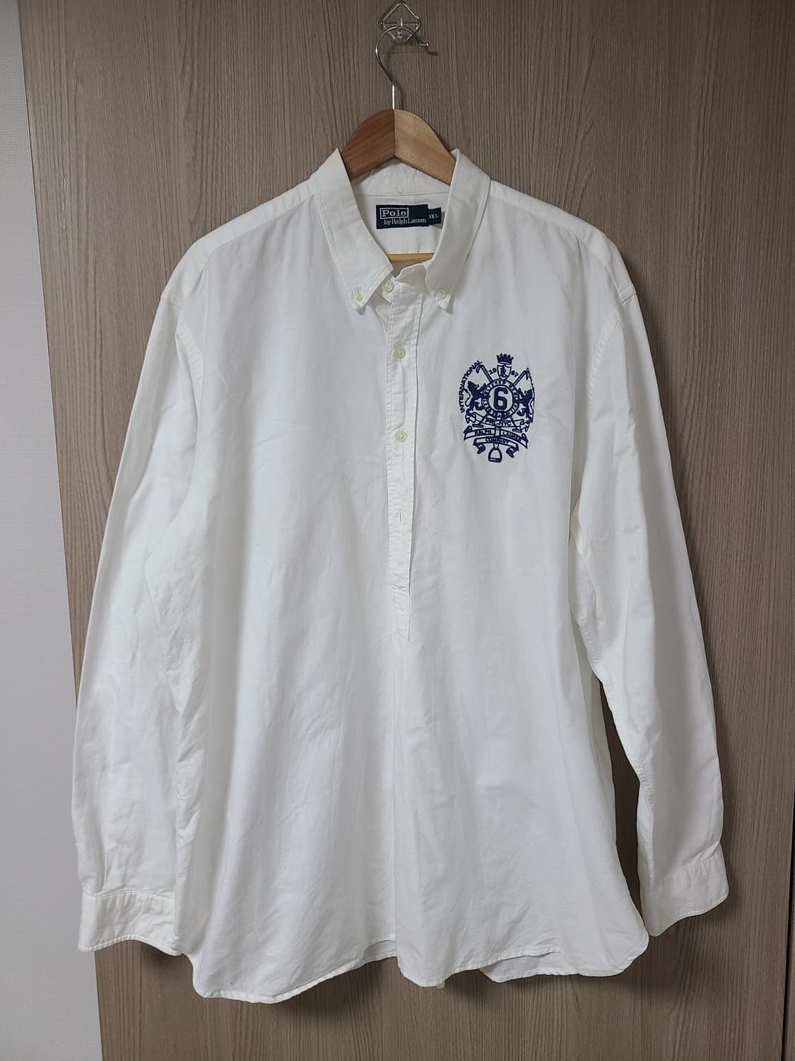 폴로 랄프로렌 클래식 옥스포드셔츠 3xl 빅사이즈 상품이미지1