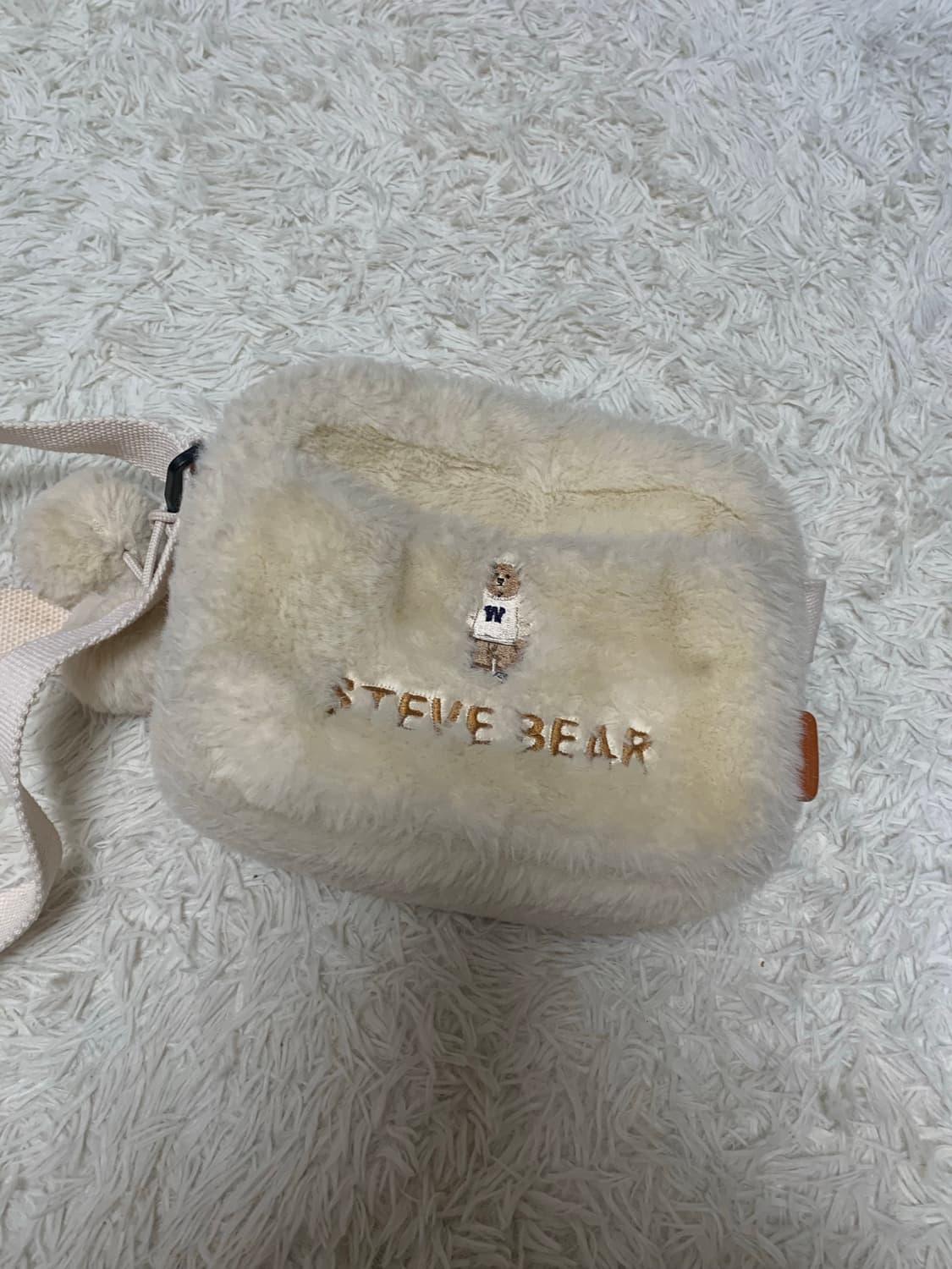 후아유 스티브 퍼 미니백 상품이미지3