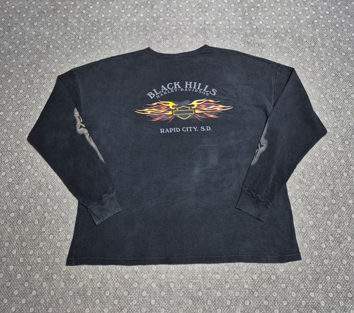 [XXL] US Made 할리데이비슨 서멀 롱슬리브  -344 상품이미지3